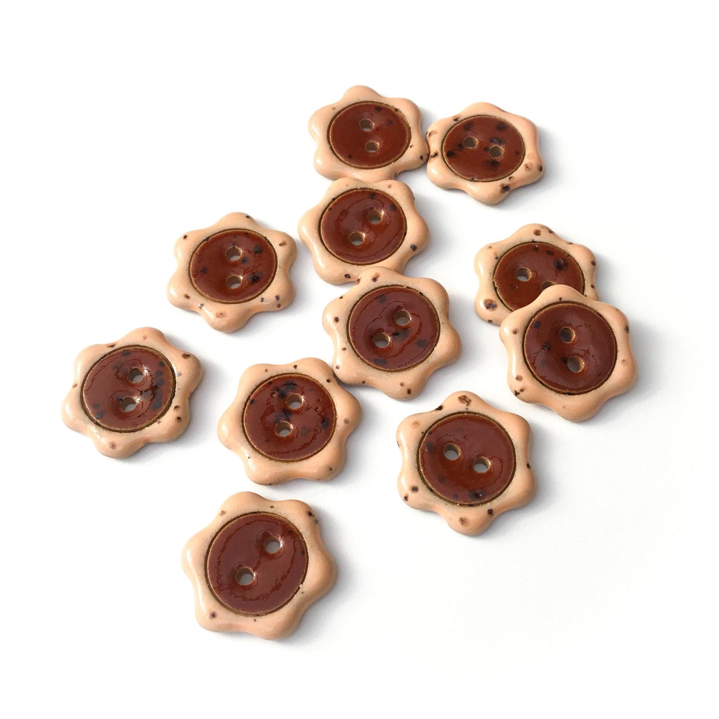 Wholesale 7/8" Stoneware Floral Darling Bundle - Six 2-Packs