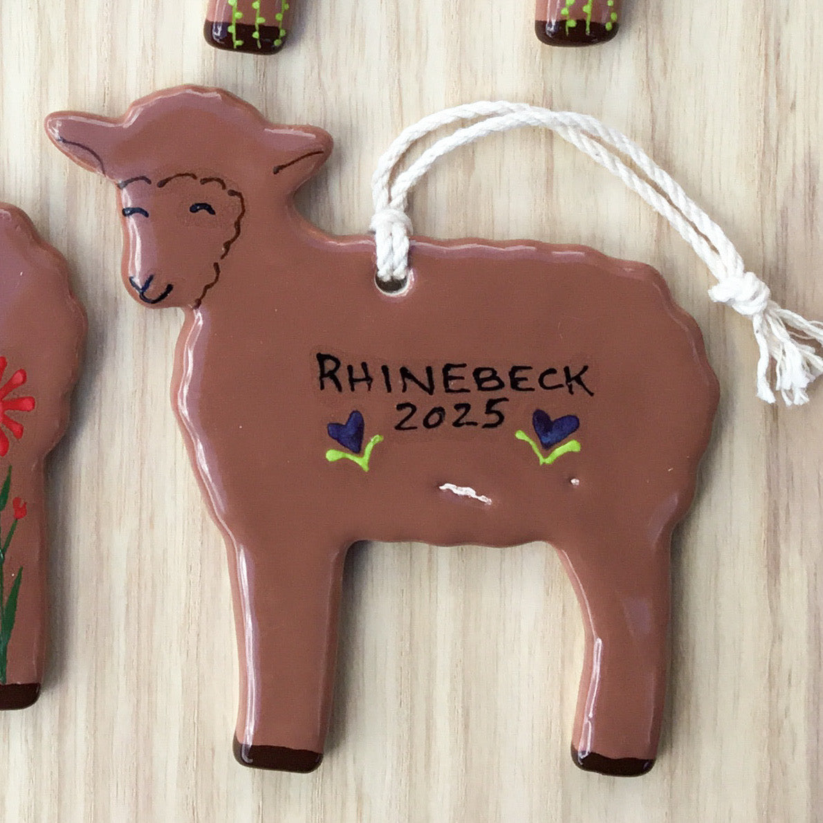Rhinebeck 2025 Happy Lamb Ornament