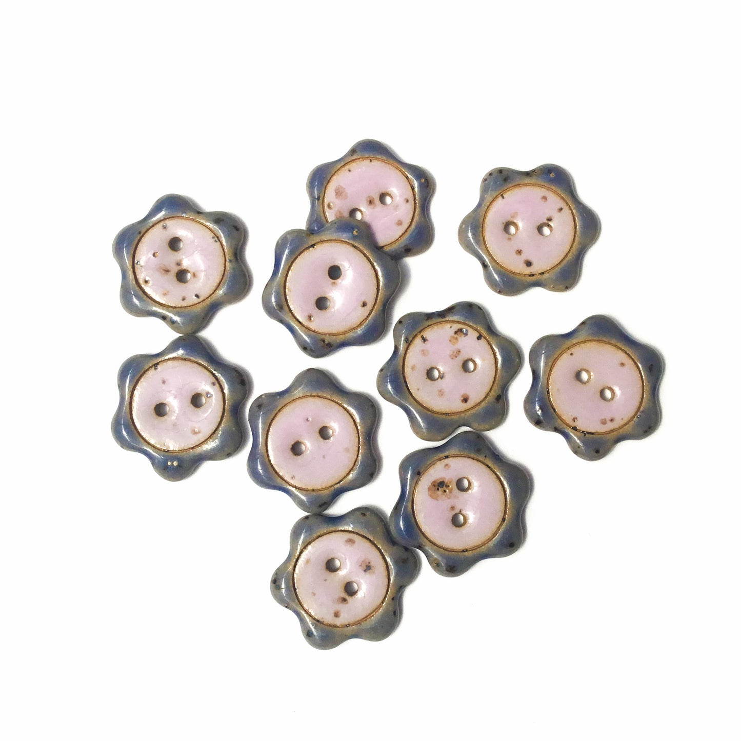 Wholesale 7/8" Stoneware Floral Darling Bundle - Six 2-Packs