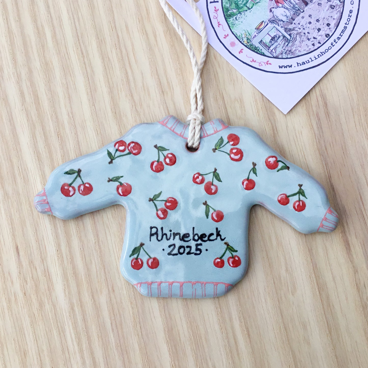 Rhinebeck 2025 Sweater Ornament
