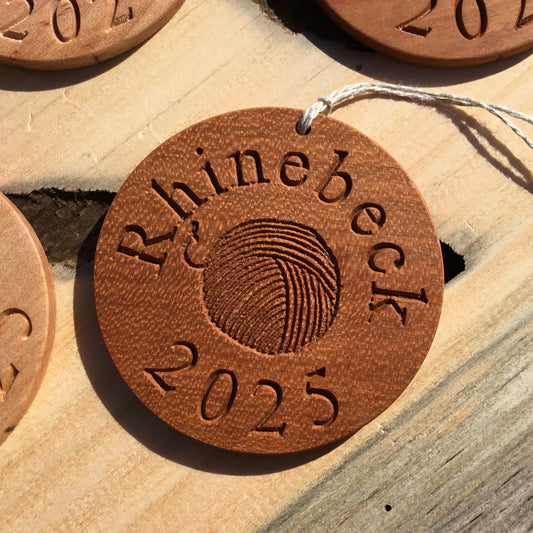 Rhinebeck 2025 Wood Ornament
