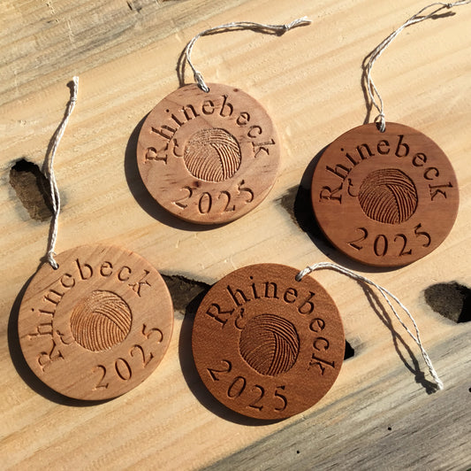 Rhinebeck 2025 Wood Ornament