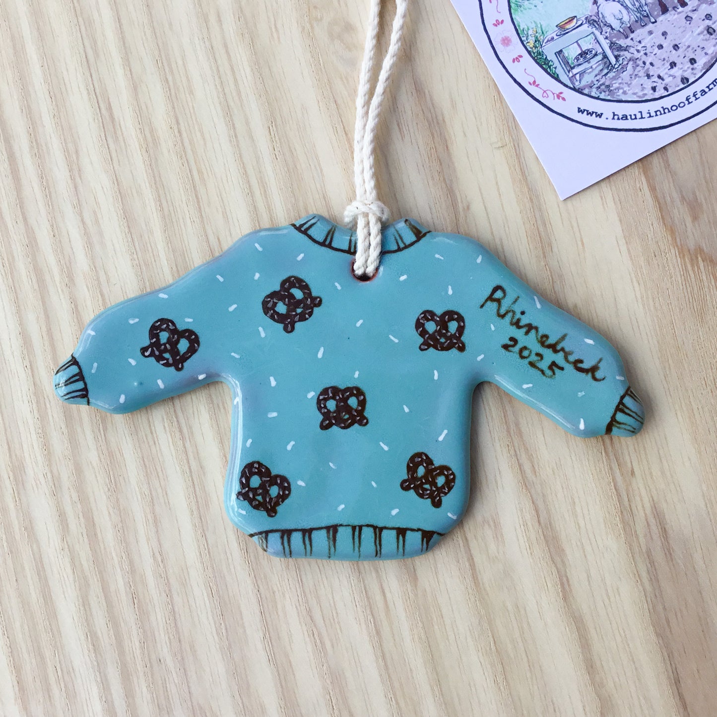 Rhinebeck 2025 Sweater Ornament