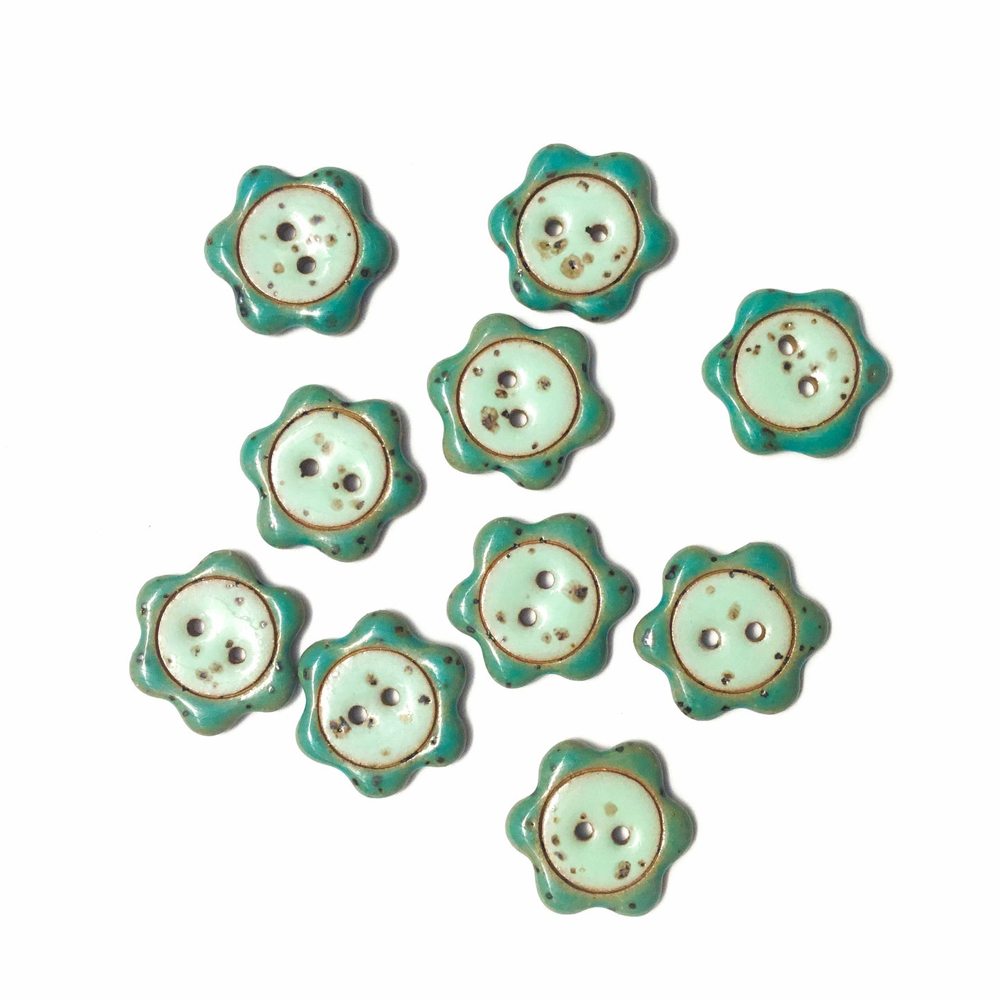 Wholesale 7/8" Stoneware Floral Darling Bundle - Six 2-Packs