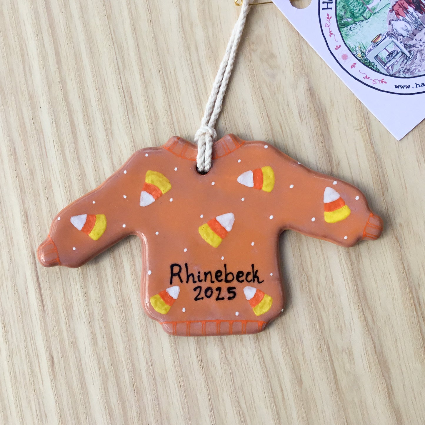 Rhinebeck 2025 Sweater Ornament