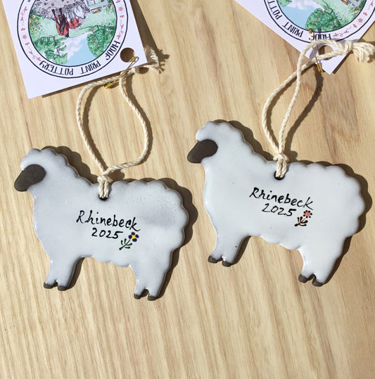 Rhinebeck 2025 Wooly Sheep Ornament