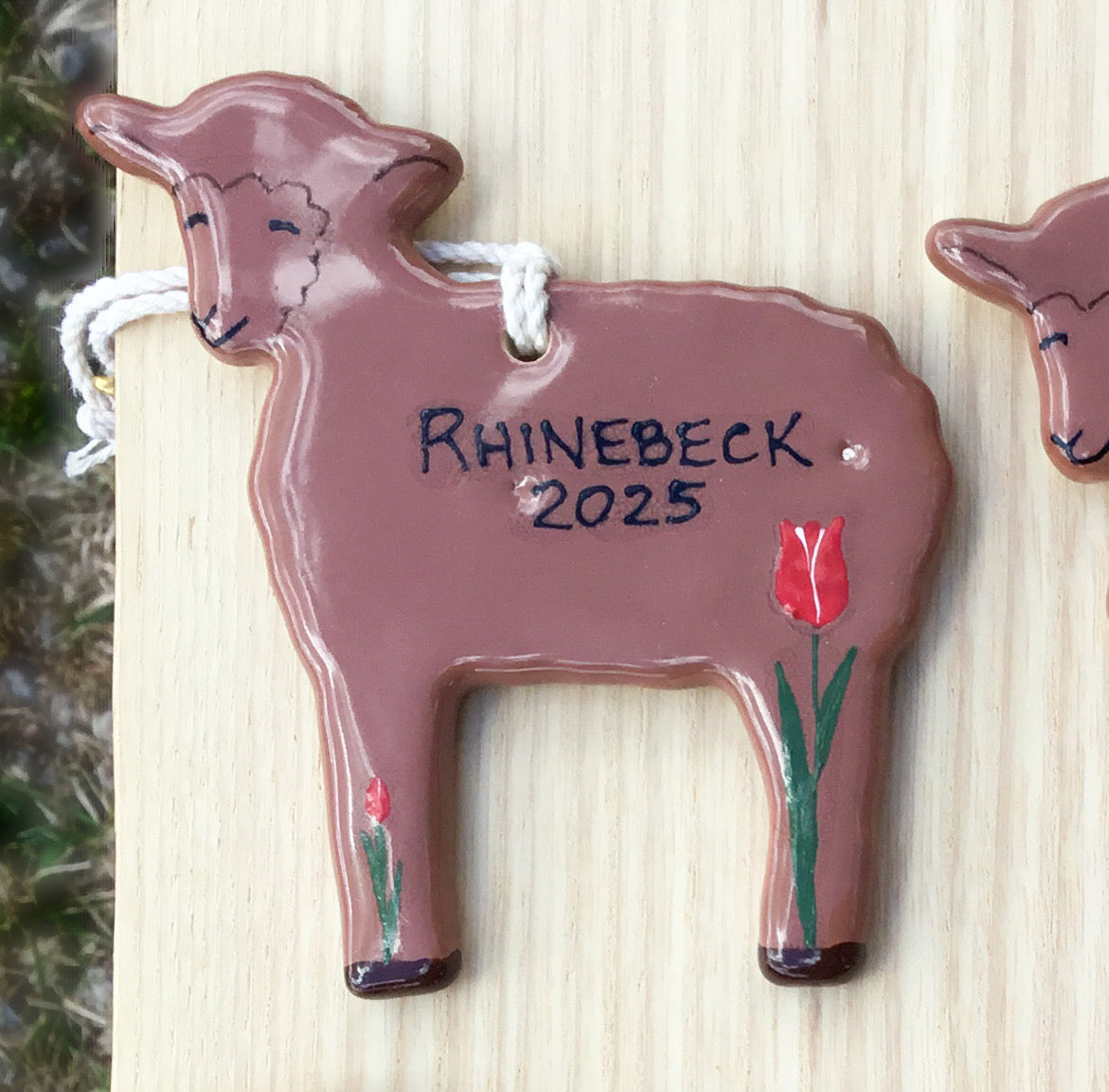 Rhinebeck 2025 Happy Lamb Ornament