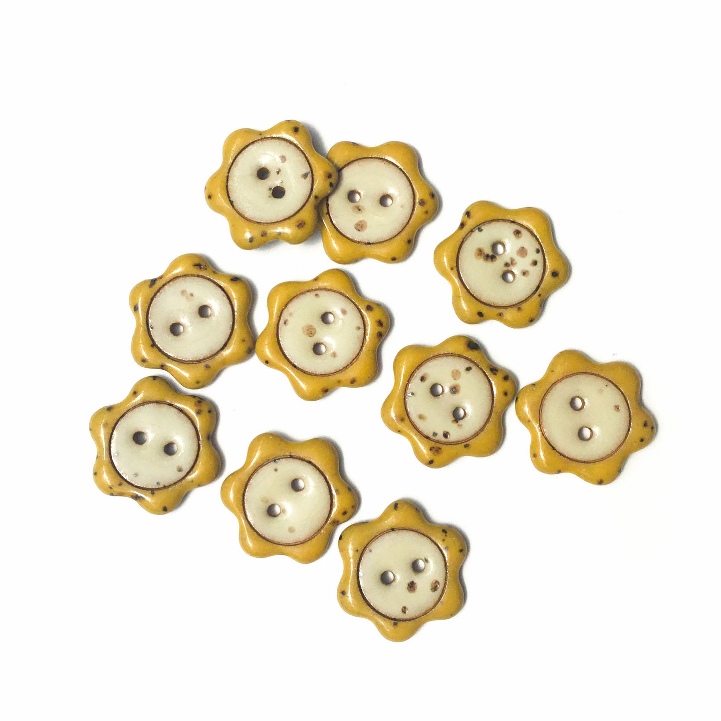 Wholesale 7/8" Stoneware Floral Darling Bundle - Six 2-Packs