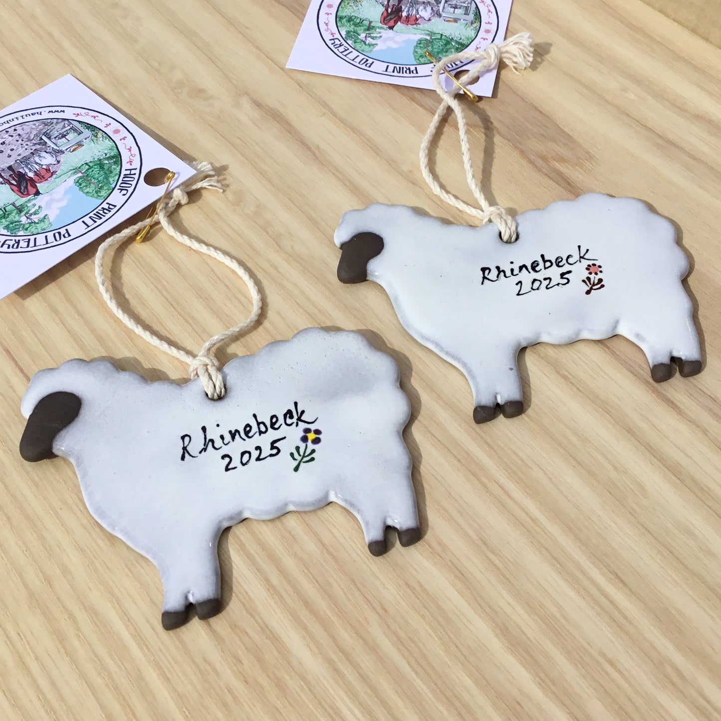 Rhinebeck 2025 Wooly Sheep Ornament