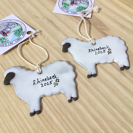 Rhinebeck 2025 Wooly Sheep Ornament