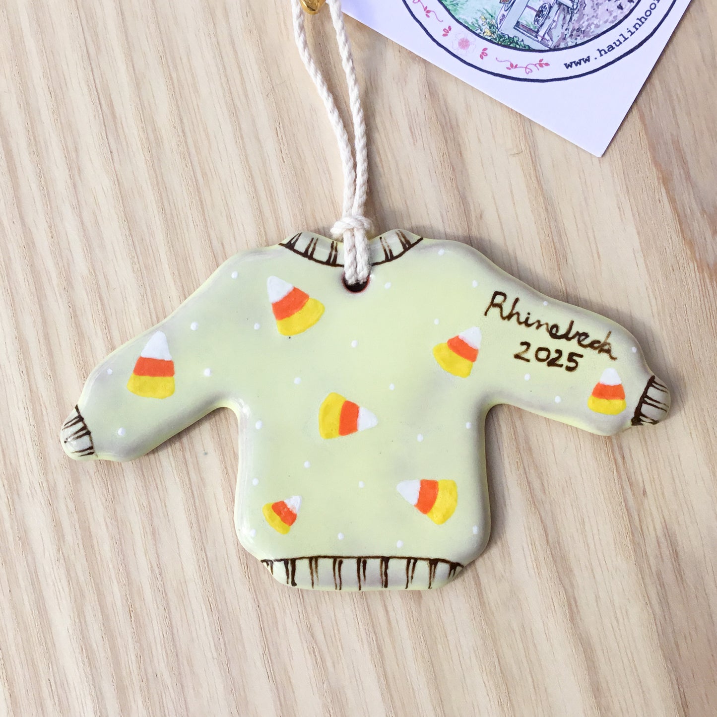 Rhinebeck 2025 Sweater Ornament