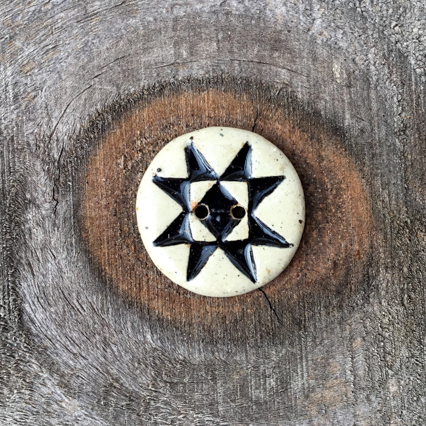 Wholesale 7/8" Rustic Style Ohio Star Stoneware Bundle  - Four 6-Packs