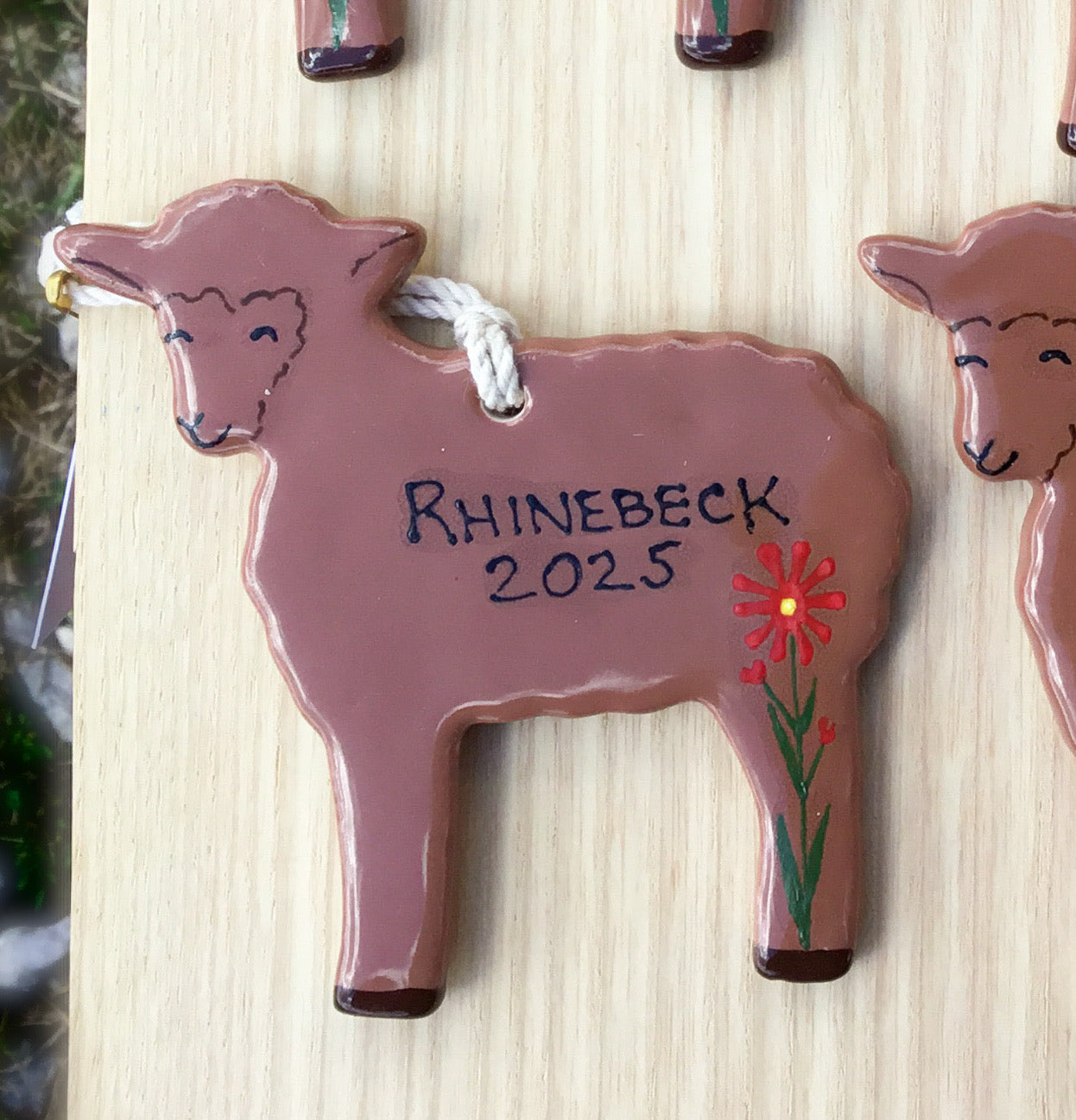 Rhinebeck 2025 Happy Lamb Ornament