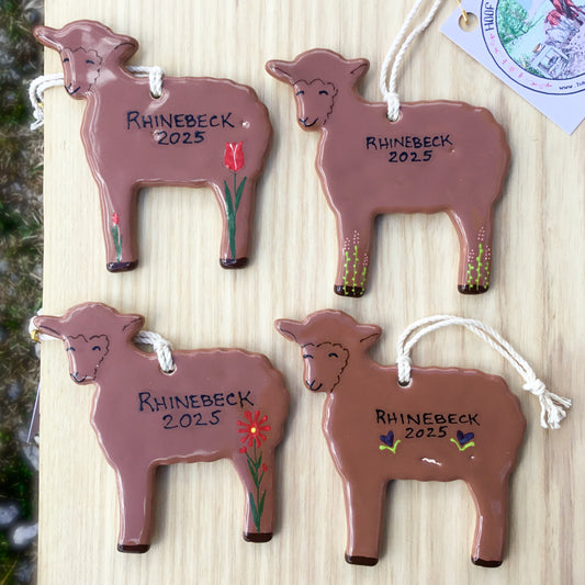 Rhinebeck 2025 Happy Lamb Ornament