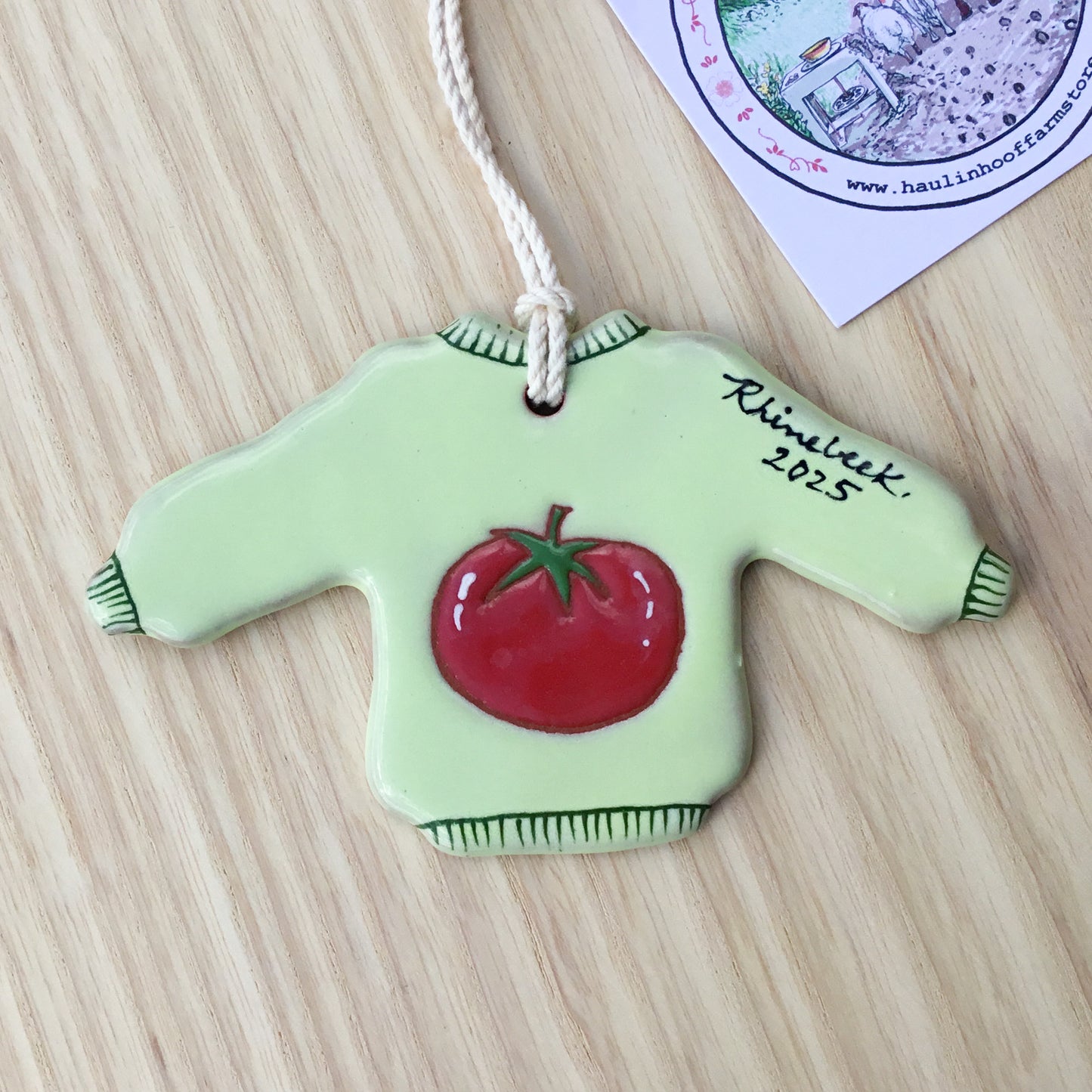Rhinebeck 2025 Sweater Ornament