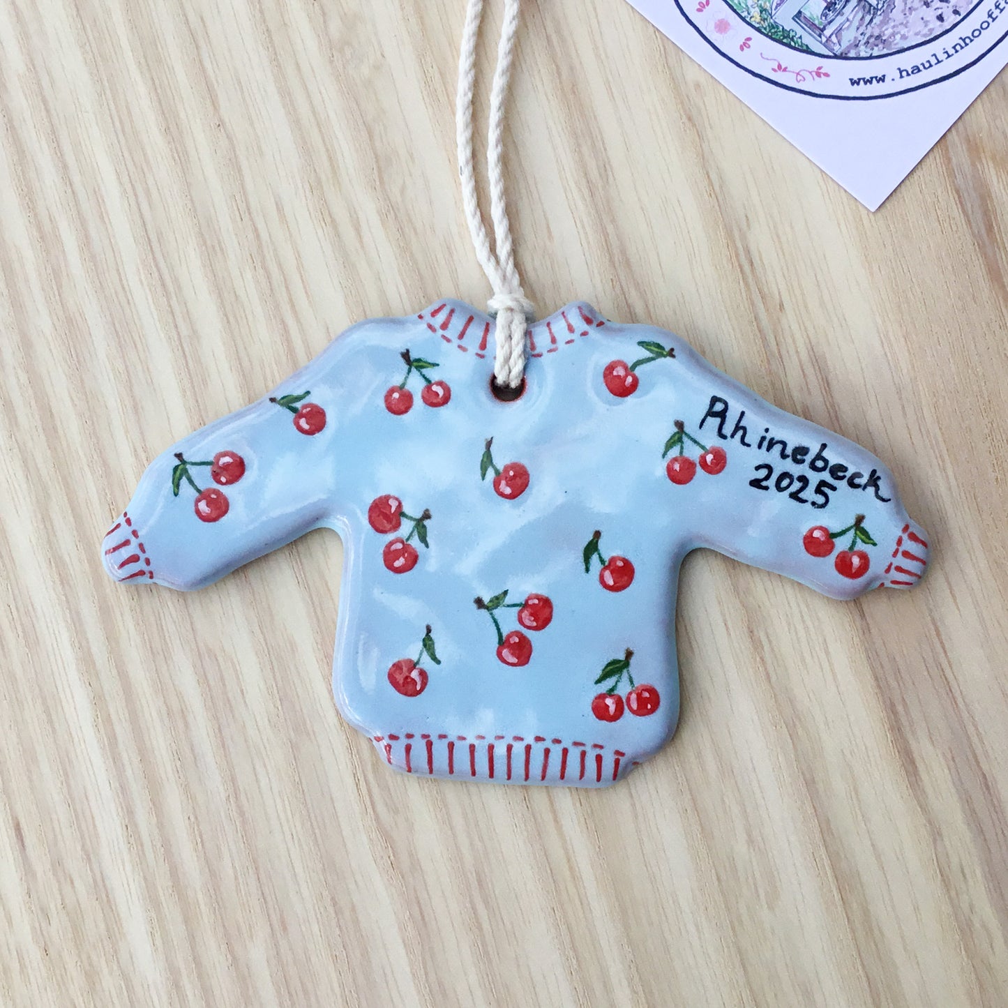 Rhinebeck 2025 Sweater Ornament