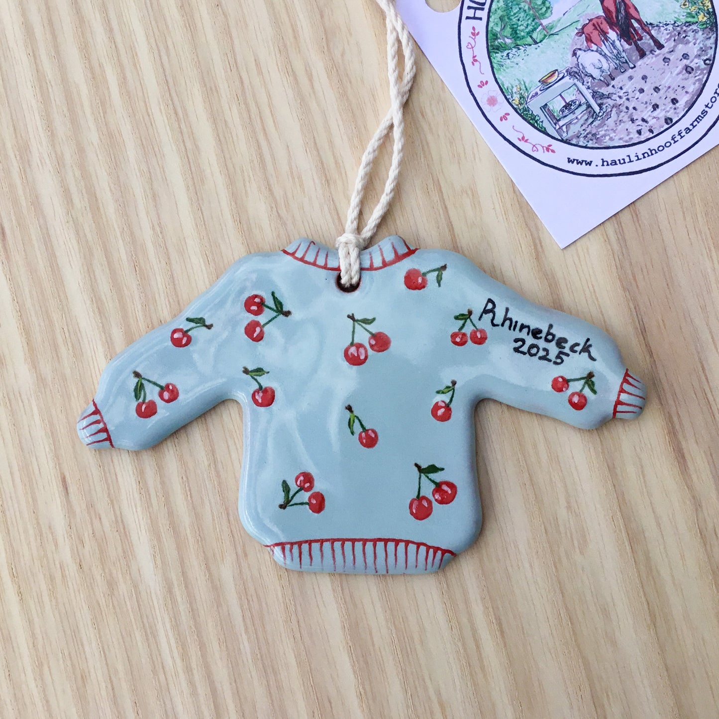 Rhinebeck 2025 Sweater Ornament
