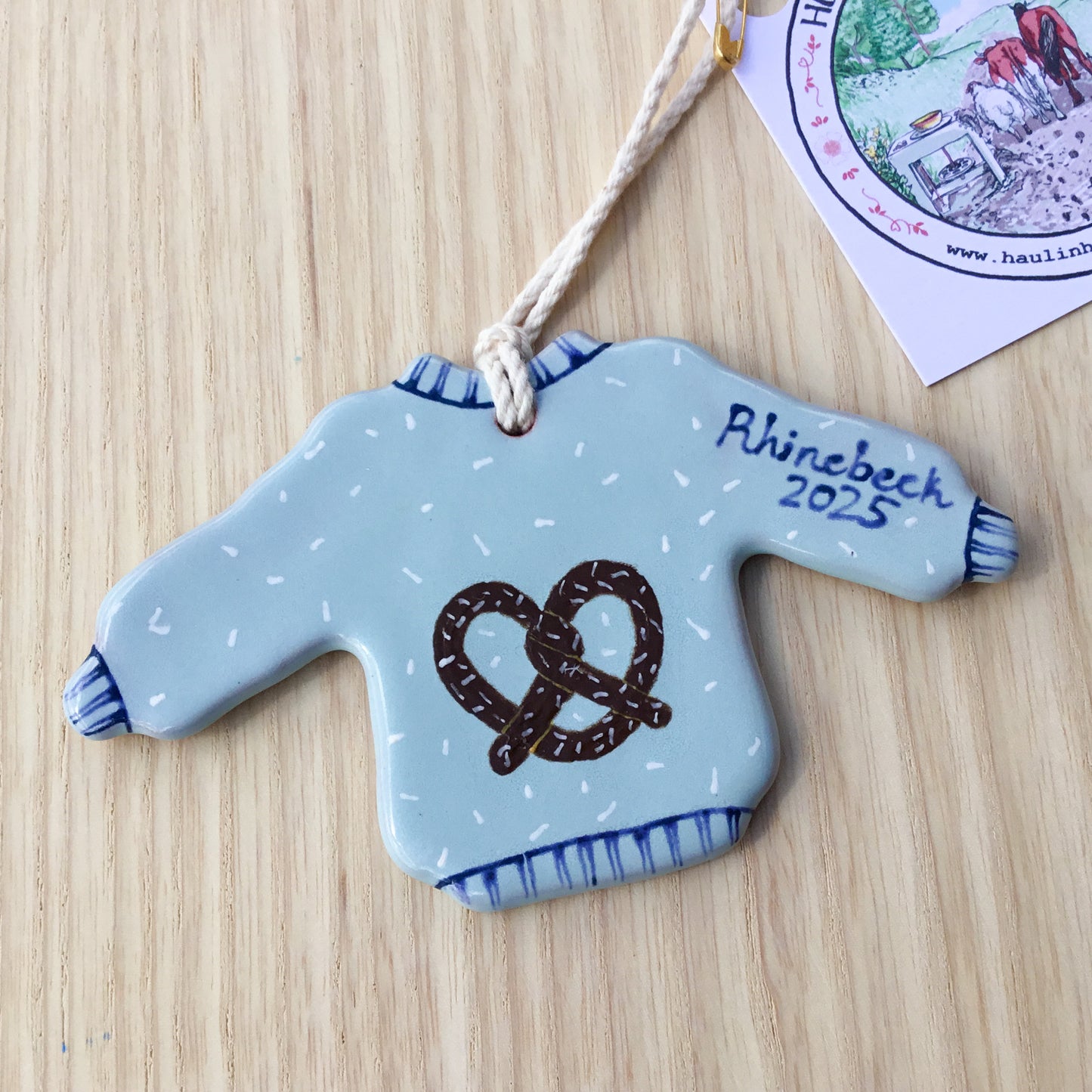 Rhinebeck 2025 Sweater Ornament