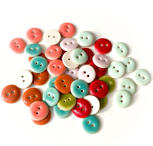 Wholesale 3/4" Porcelain Bundles - Pack of 6 per Color