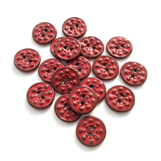Wholesale 3/4" Black Clay ‘Aster’ Bundle  - Pack of 6 per Color