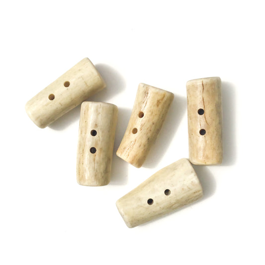 Large Deer Antler Shed Toggle Button  1-1/2"