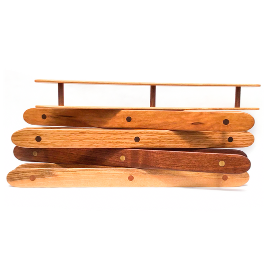Craftsman Rag Shuttles made from Mixed Hardwoods