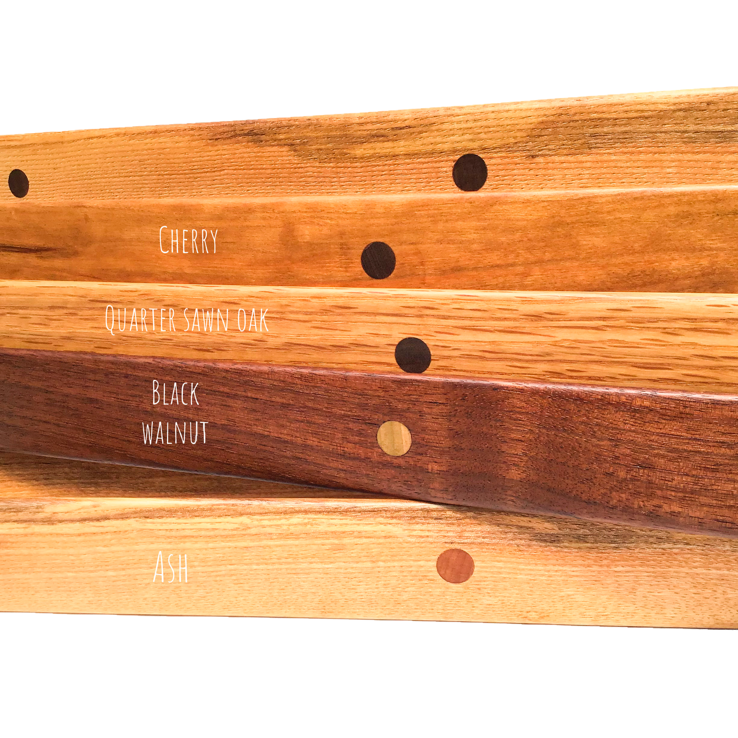 Craftsman Rag Shuttles made from Mixed Hardwoods