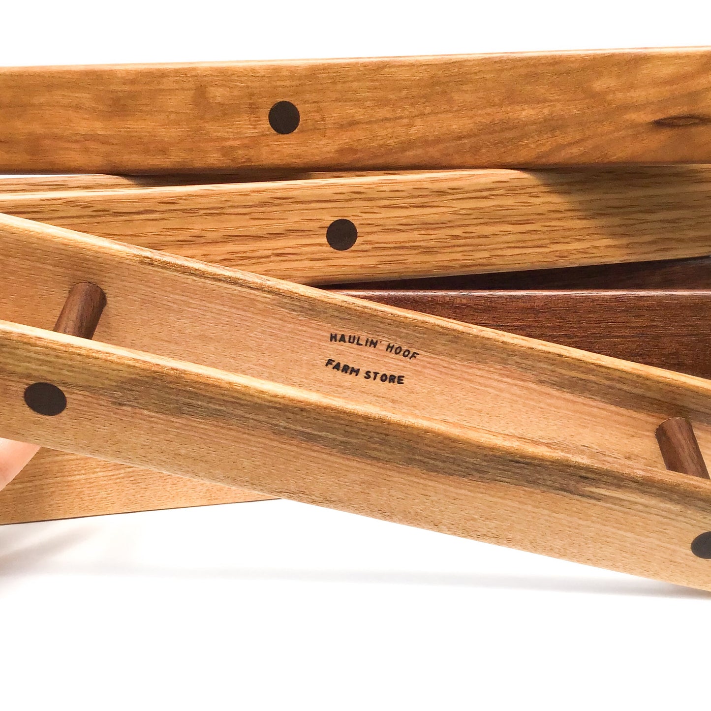 Craftsman Rag Shuttles made from Mixed Hardwoods