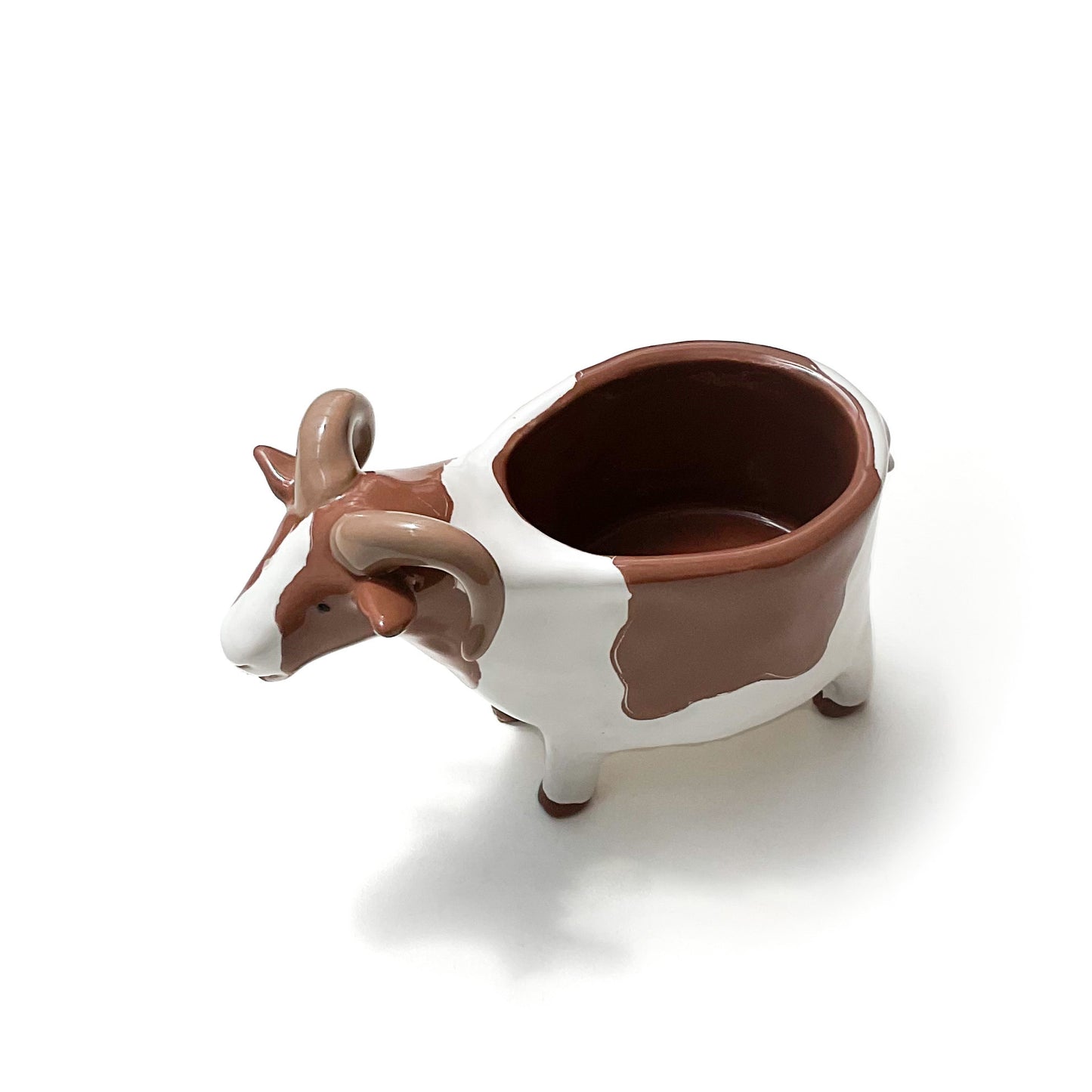 Spotted Icelandic Sheep Pot - Ceramic Sheep Planter