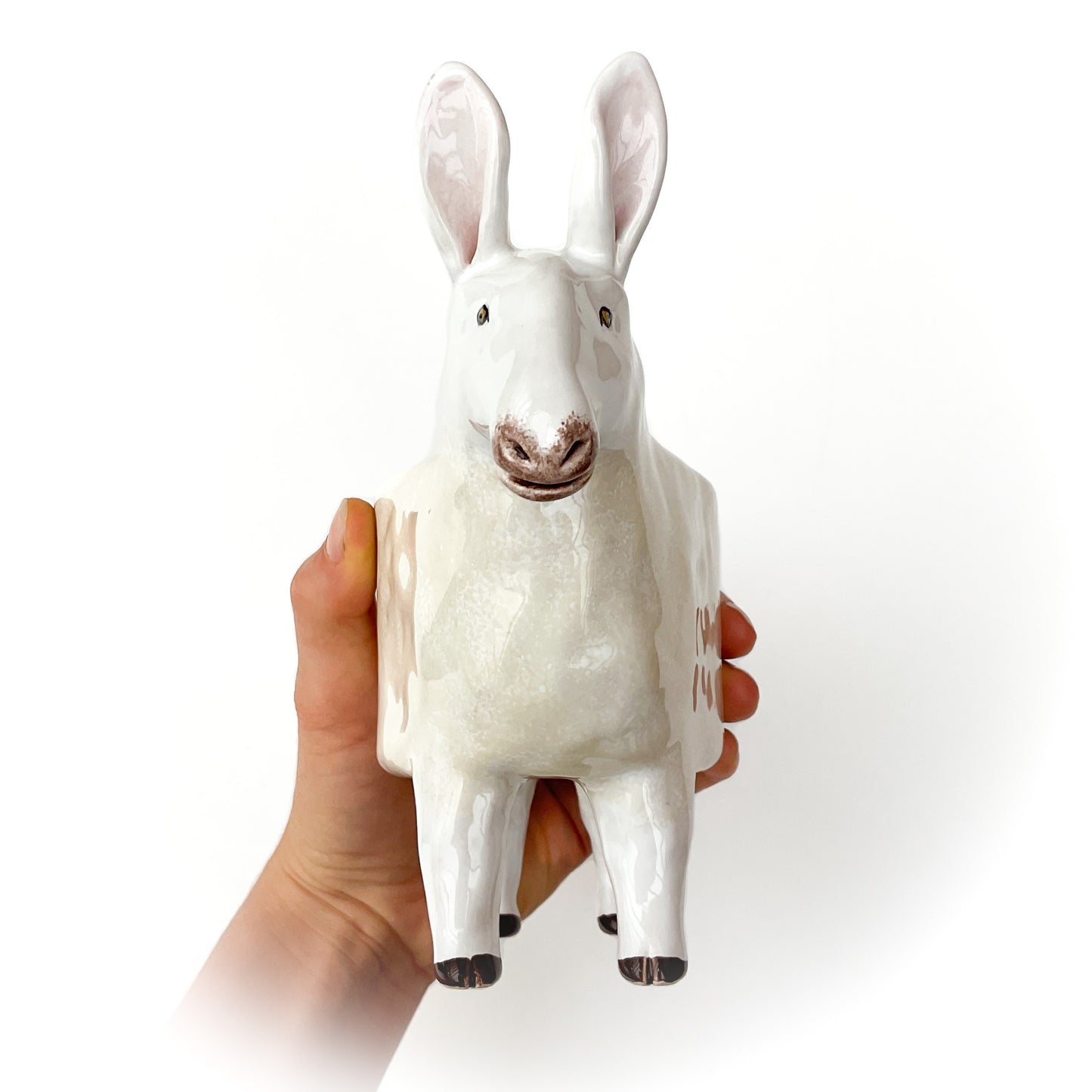 *RESERVED LISTING*  Border Leicester Sheep Planters - Ceramic Sheep Planters