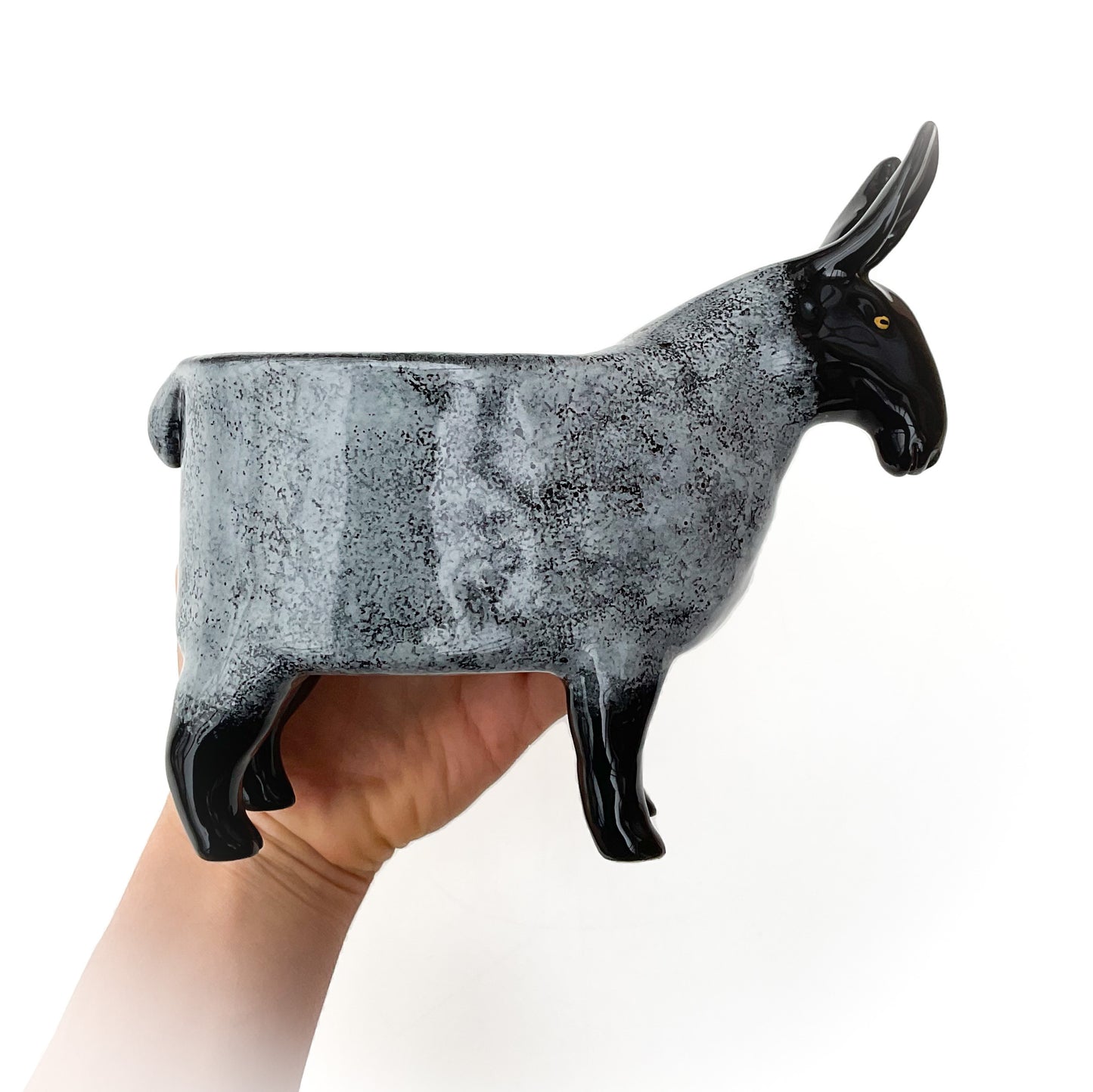 *RESERVED LISTING*  Border Leicester Sheep Planters - Ceramic Sheep Planters