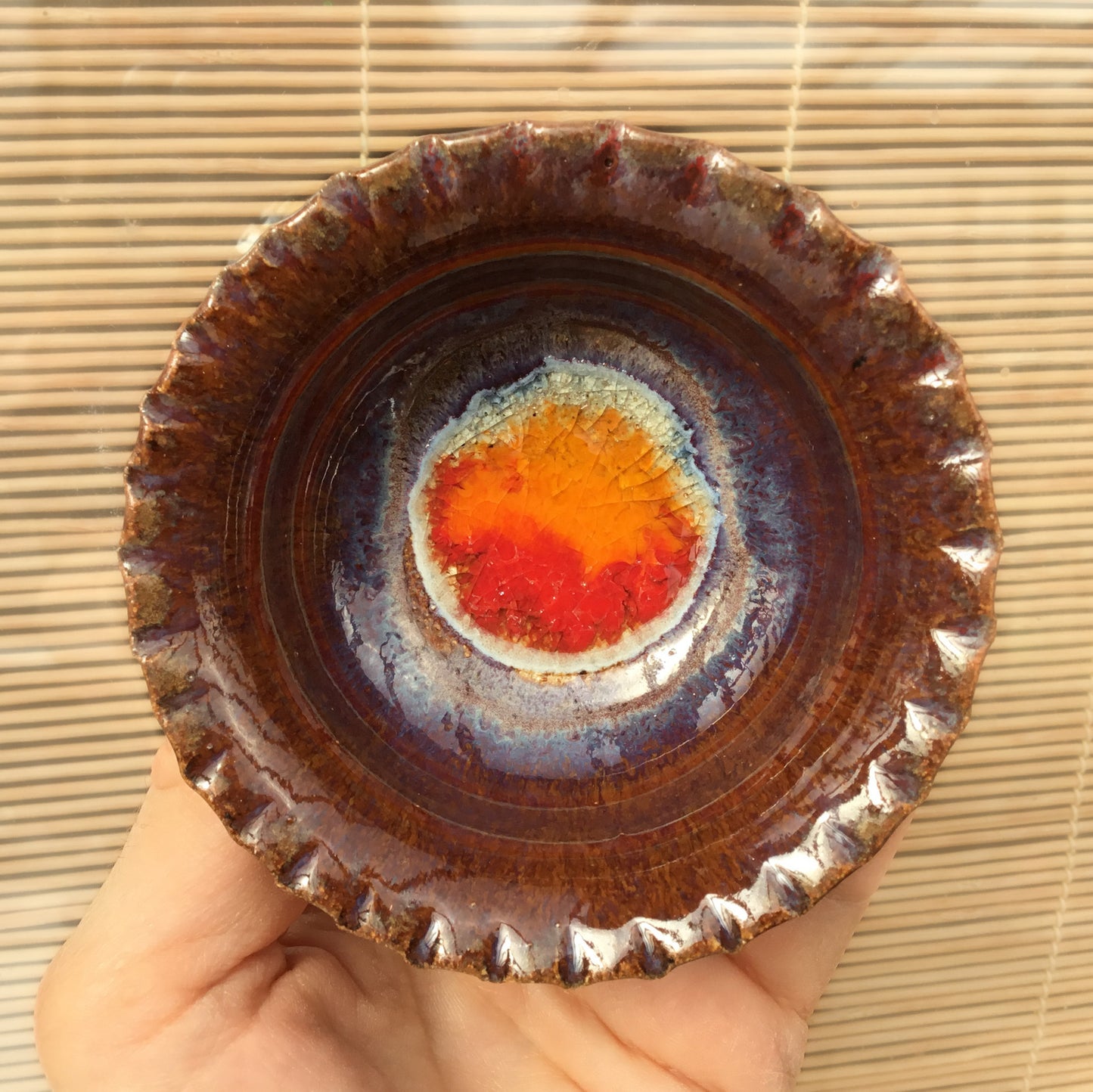 Ceramic Geode Notion Dishes