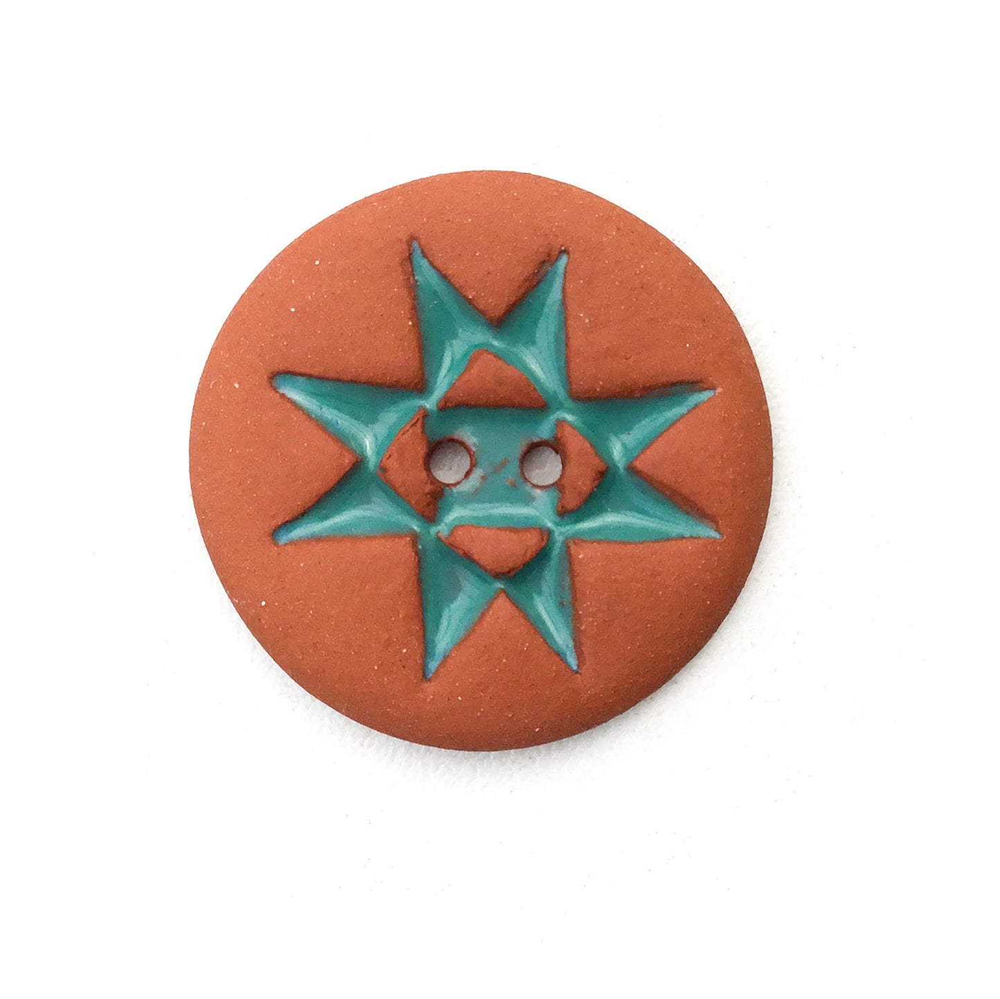 Ohio Star Quilt Block Button - 1-1/16"