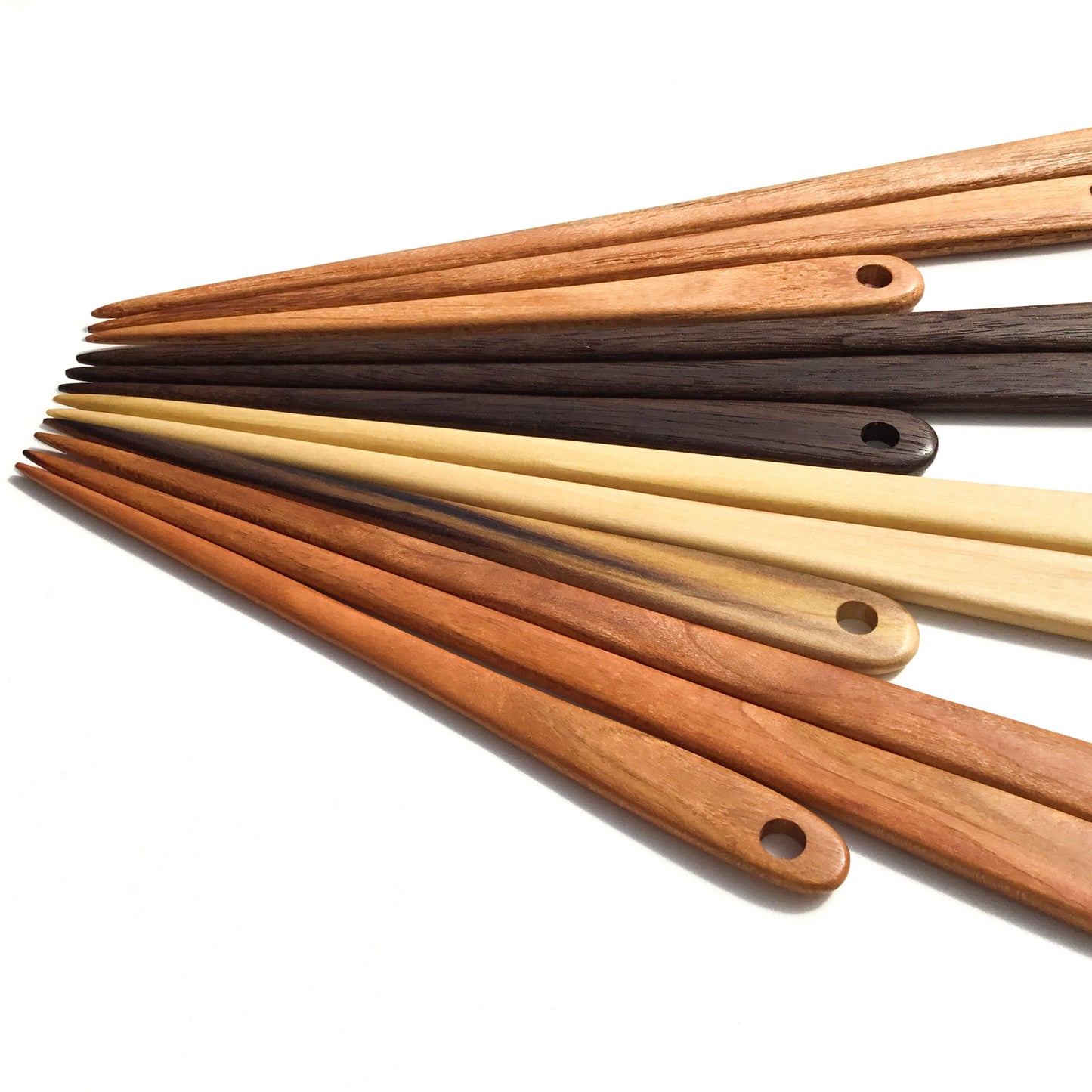 Hardwood Weaving Tapestry Needles - 6", 8", 10"