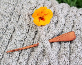 Shawl + Hair Pins