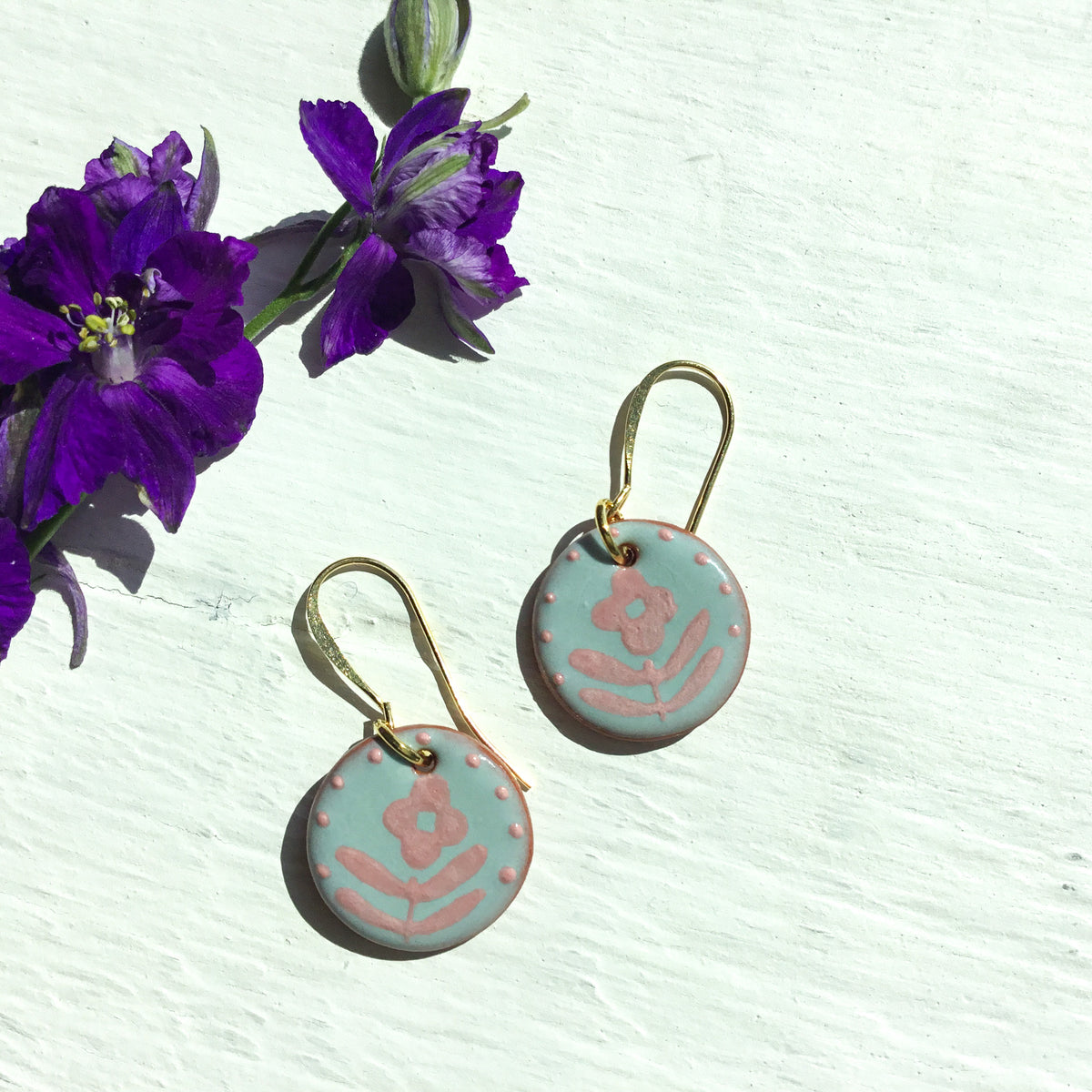 One-of-a-kind Earthenware Earrings