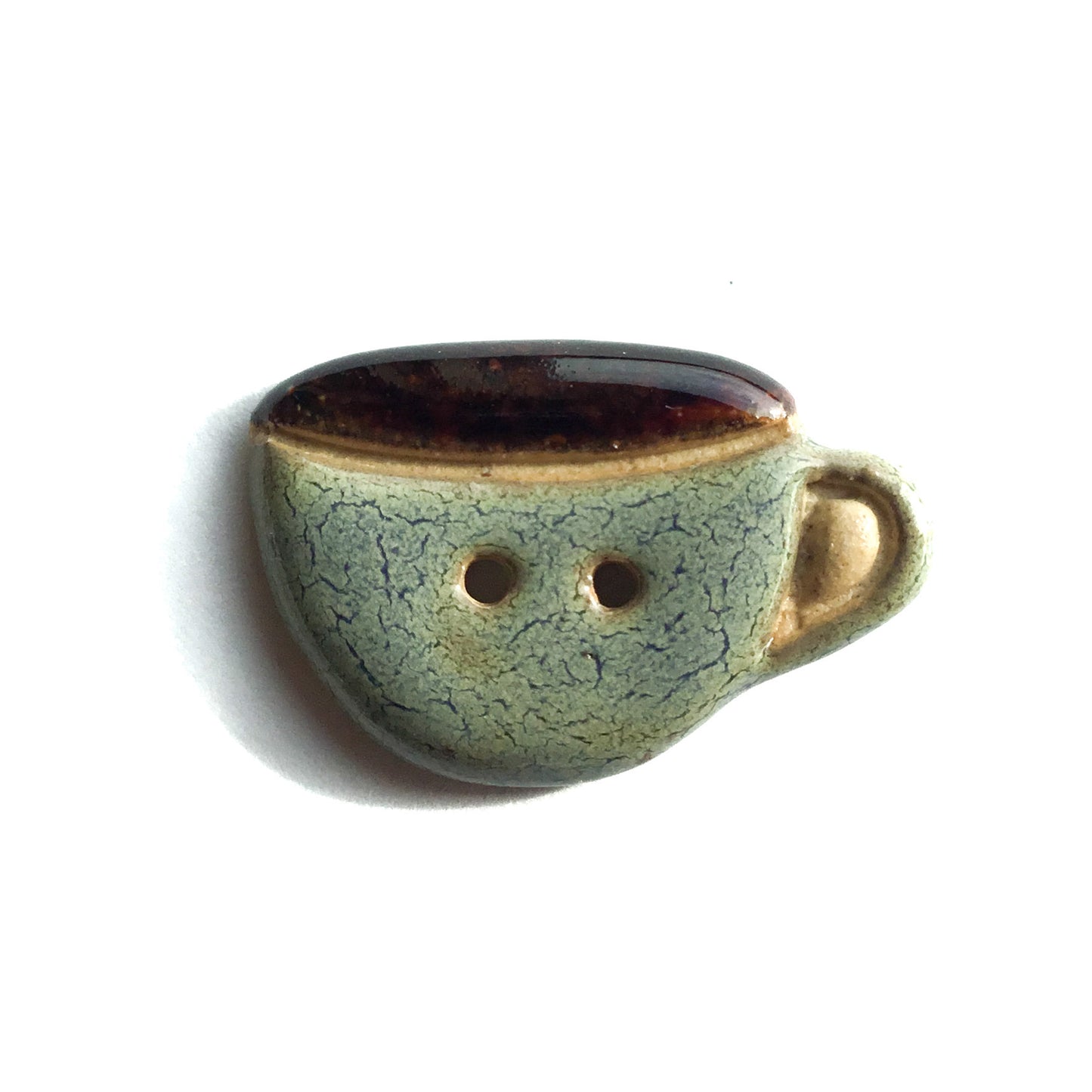 Stoneware Mug Buttons 3/4” x 1-1/8”