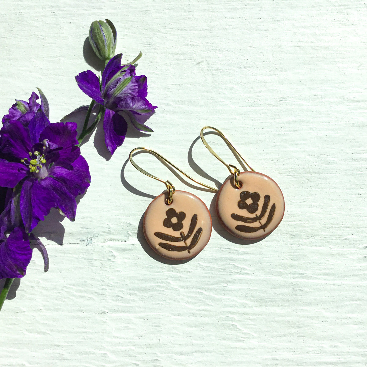 One-of-a-kind Earthenware Earrings