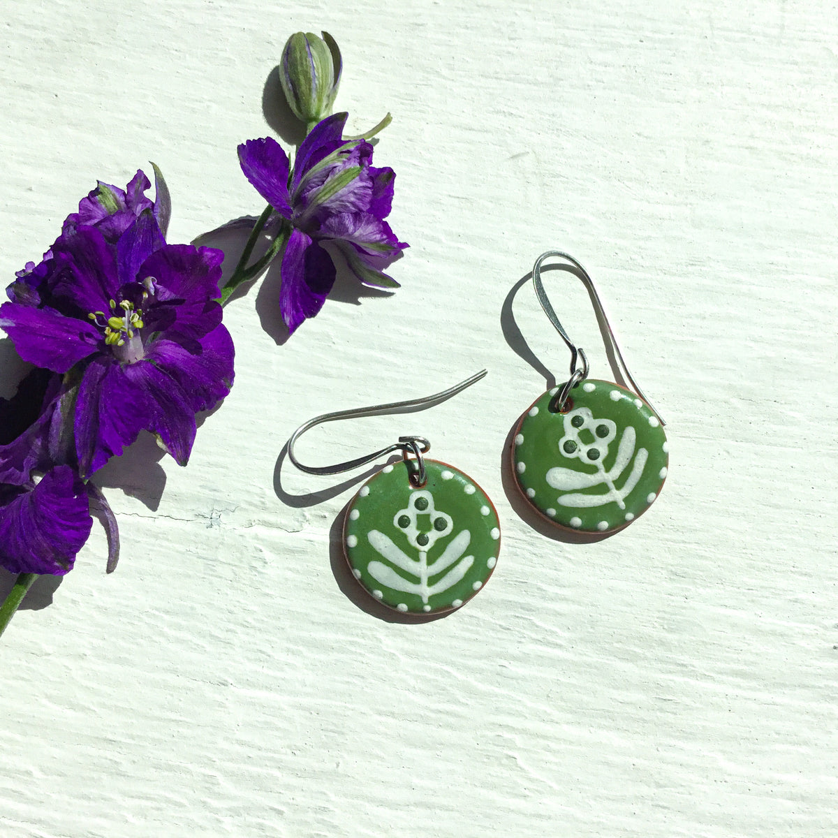 One-of-a-kind Earthenware Earrings