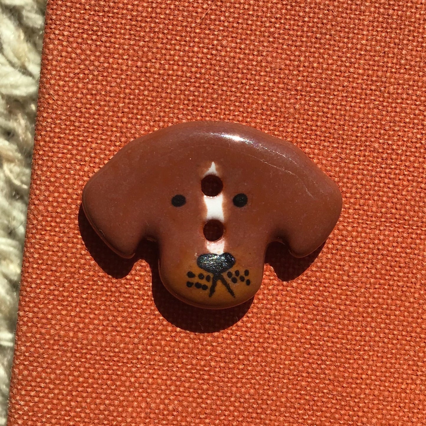 Puppy Dog Buttons 11/16” x 15/16”