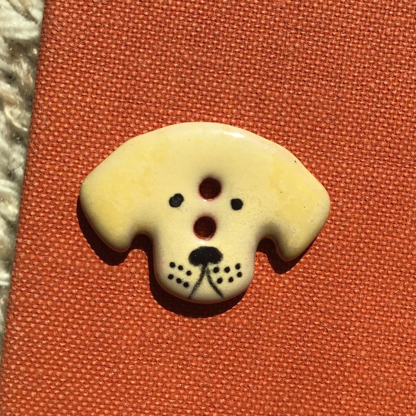 Puppy Dog Buttons 11/16” x 15/16”