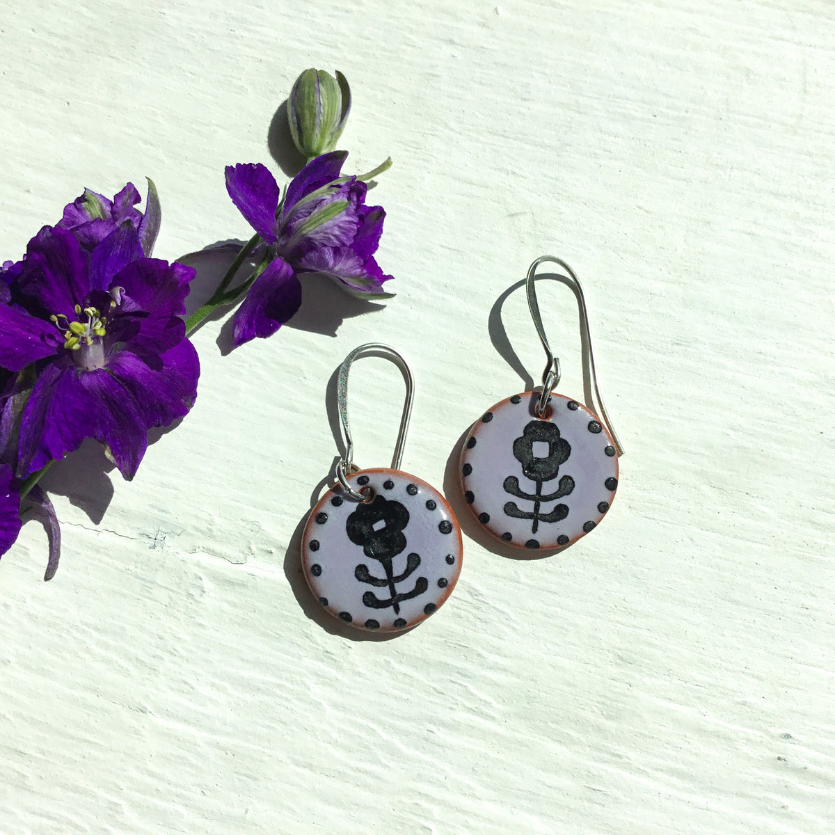 One-of-a-kind Earthenware Earrings