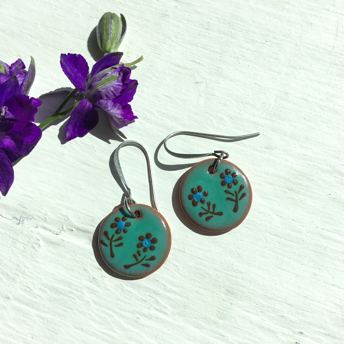 One-of-a-kind Earthenware Earrings