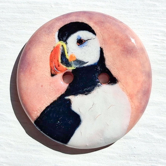 ‘Nova Scotia Puffin’ 1-1/16” one-of-a-kind 4-pack