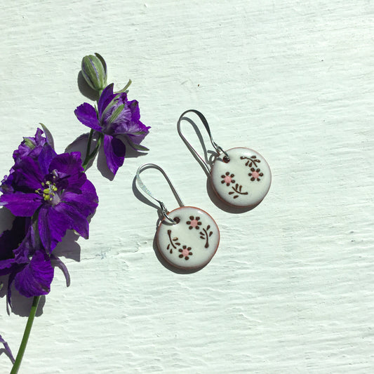 One-of-a-kind Earthenware Earrings