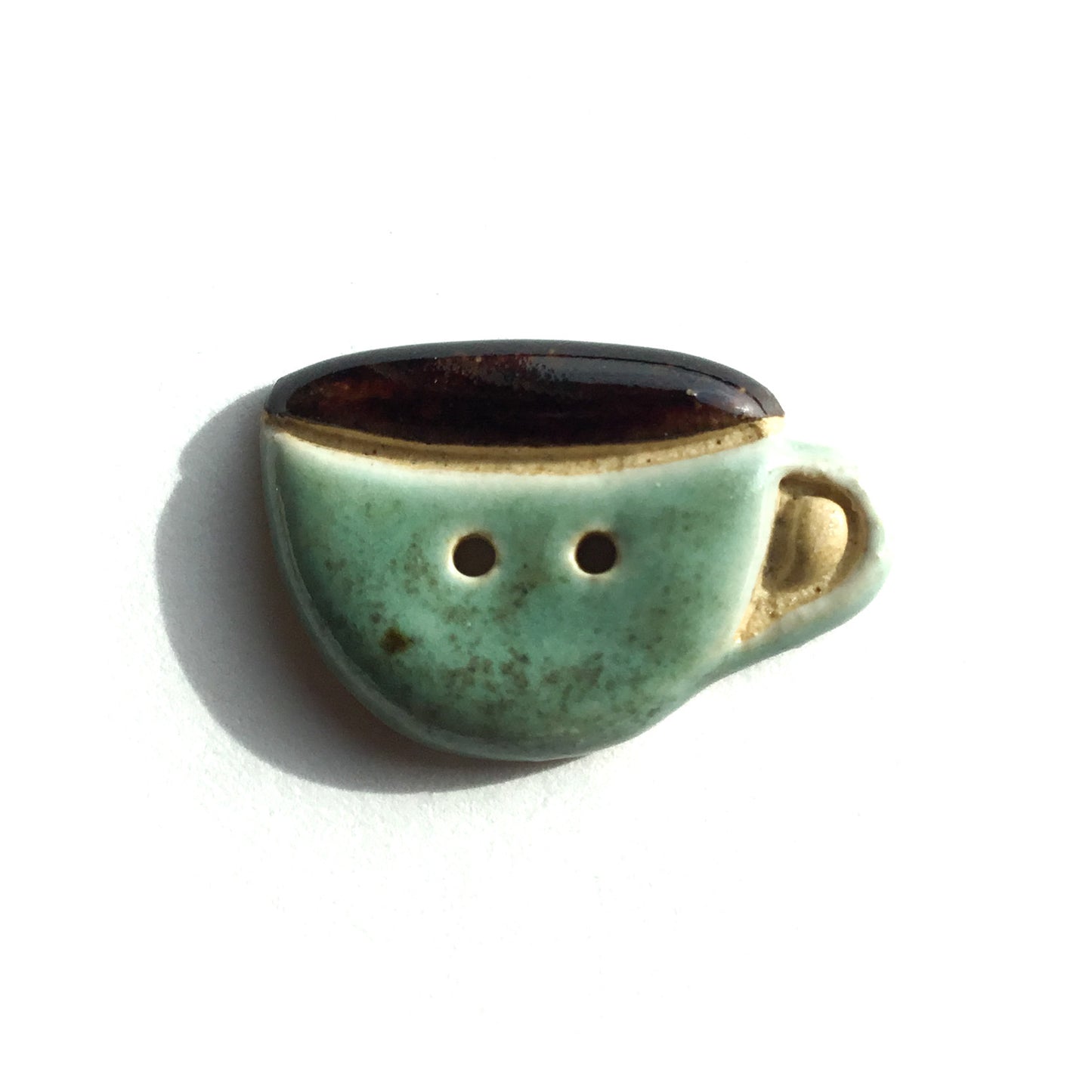 Stoneware Mug Buttons 3/4” x 1-1/8”