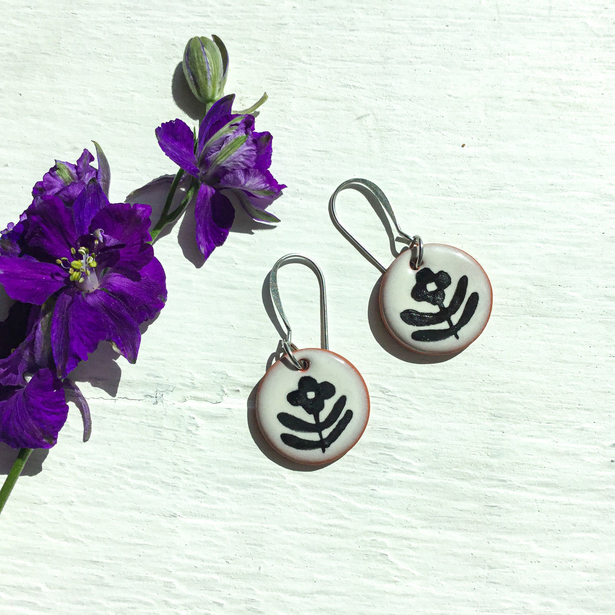 One-of-a-kind Earthenware Earrings