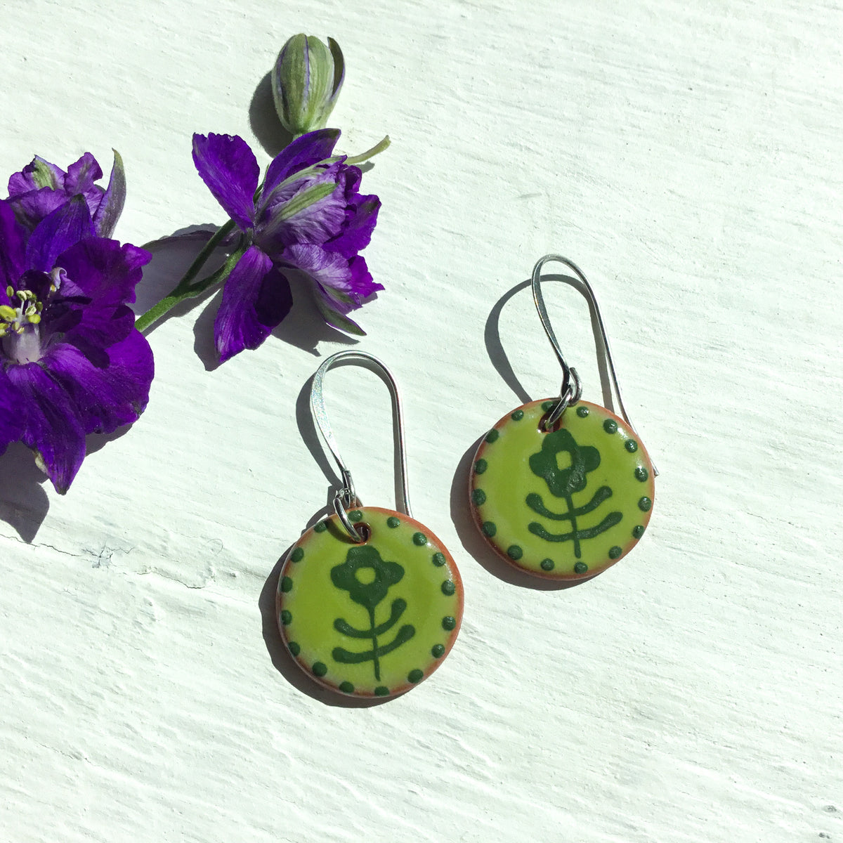 One-of-a-kind Earthenware Earrings