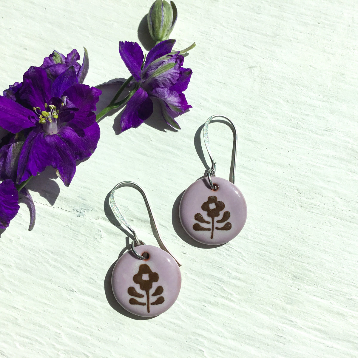 One-of-a-kind Earthenware Earrings