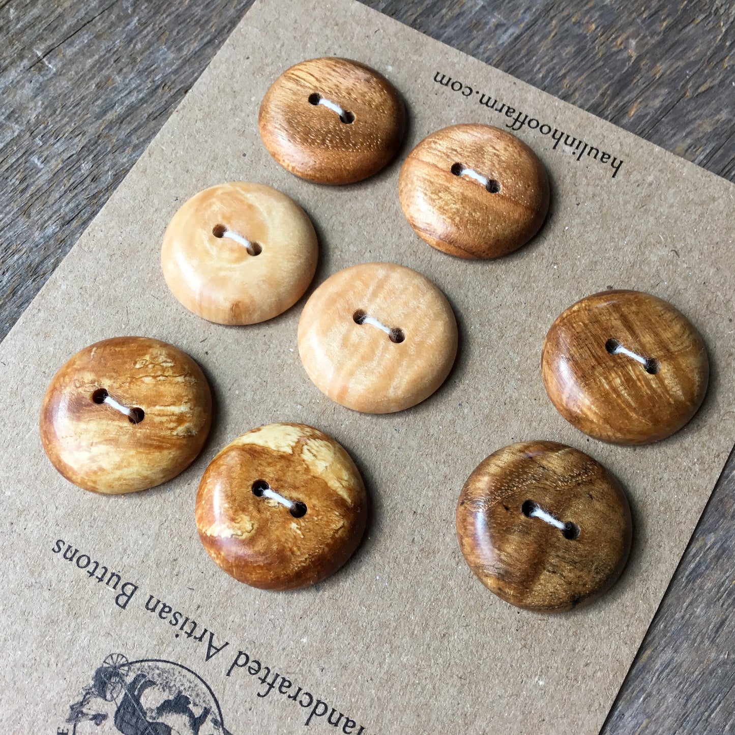 Character Wood Variety 8-Pack 1"